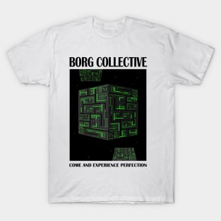 Star Trek - Travel Poster Borg Collective T-Shirt